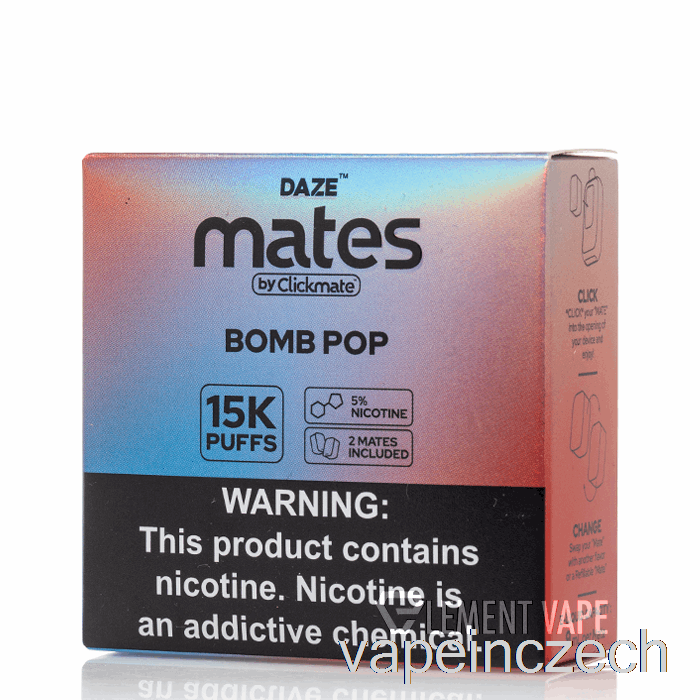 7 Daze Mate Pods Bomb Pop Vape Pero